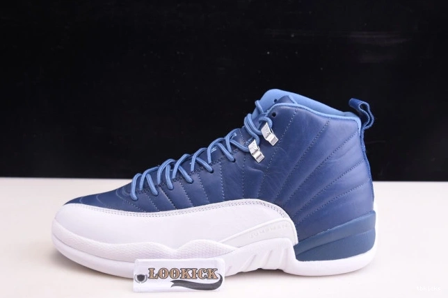 TBK Retro Stone Jordan 12 130690-404 Air Blue 0710